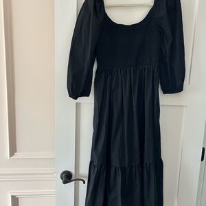 GAP Black Long Sleeve Women's Dress